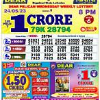 nagaland state lottery night result